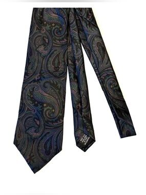 VTG 80s Italian Silk Neil Martin Tie.